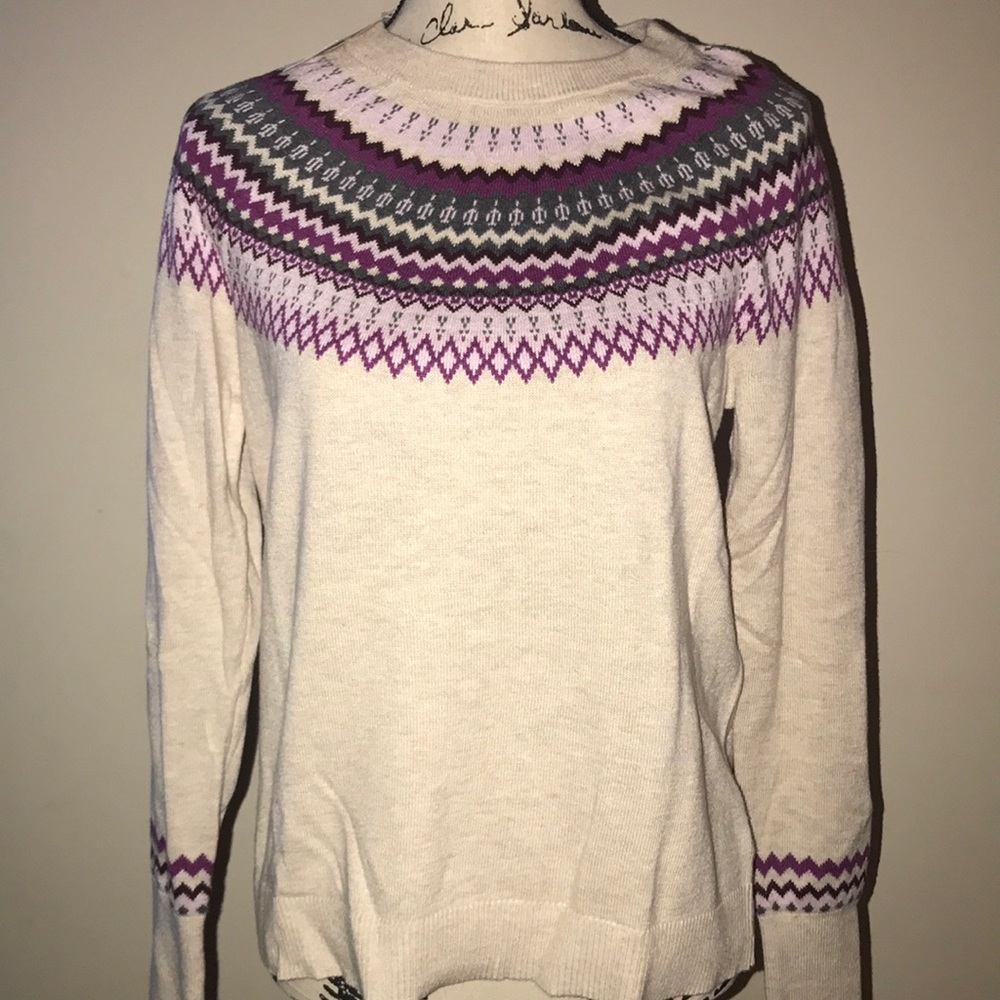 a•new•day Women’s Fair Isle Sweater